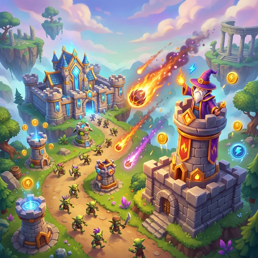 Tower Defense 3D | Pixelsurf AI