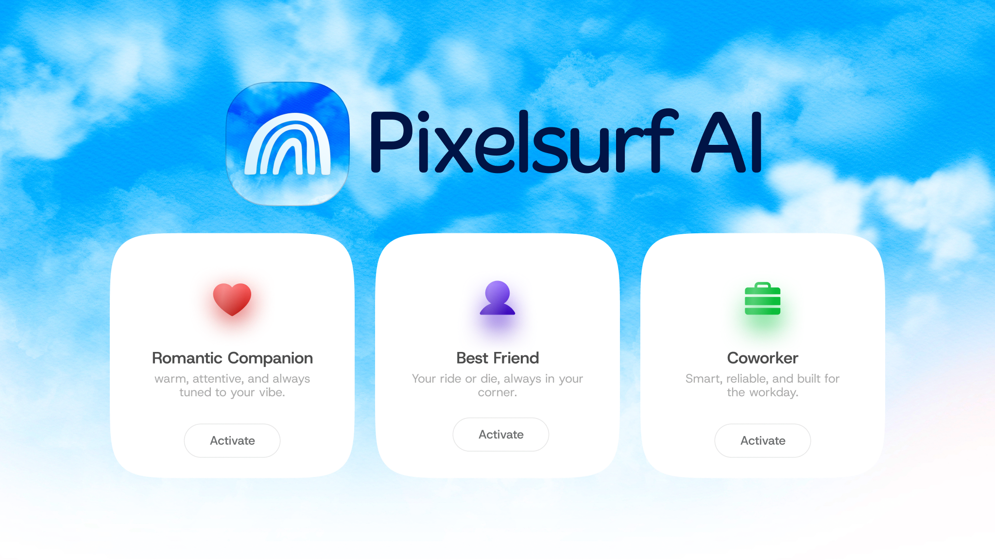 Pixelsurf AI - Text Your Permanent Partner